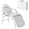 Portable Massage Table, Foldable Massage Bed, White