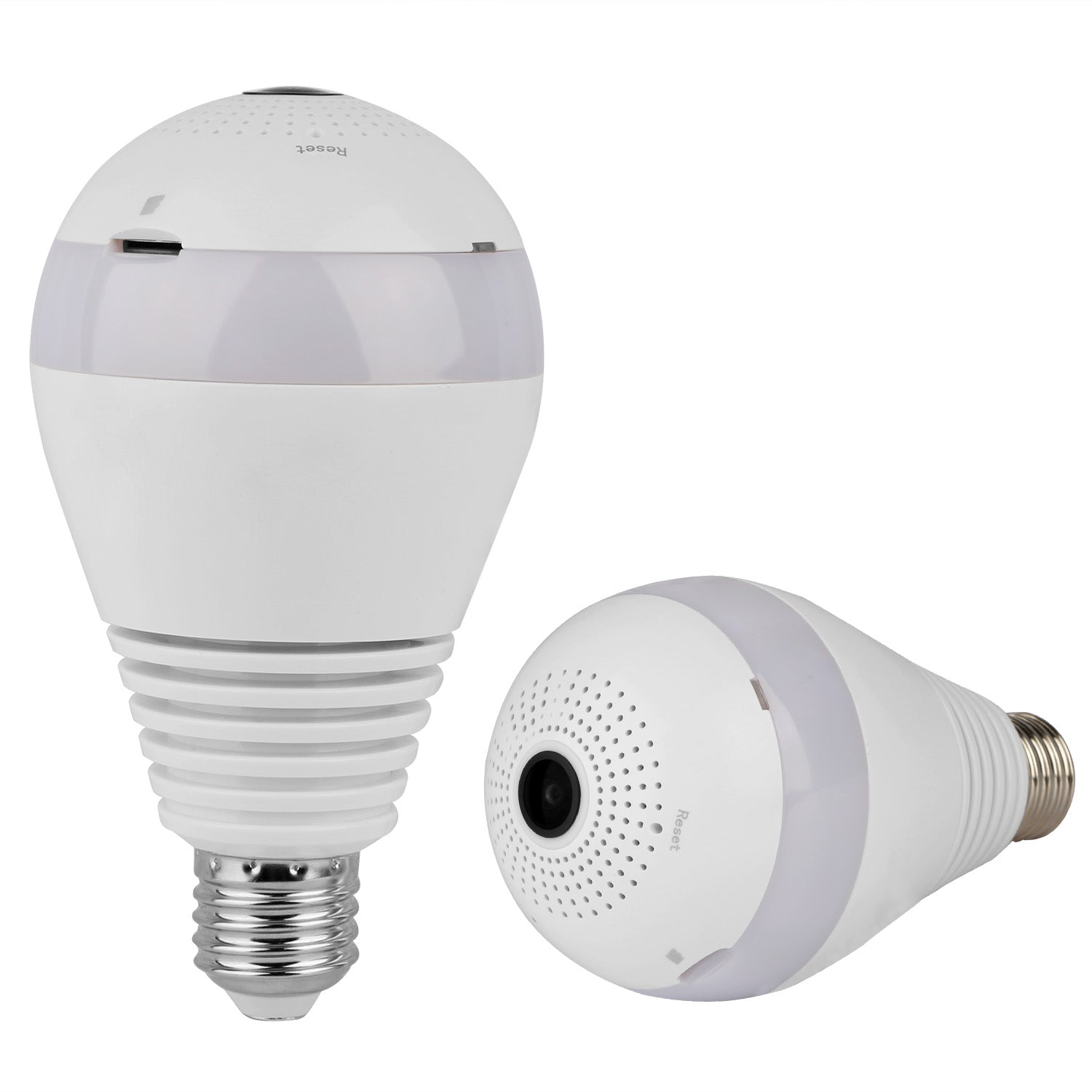 WiFi Light Bulb Camera 960P Security Camera 360° Fisheye Lens Panoramic Motion Detection IR Night Vision