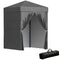 5 x 5 ft Compact Pop Up Canopy Tent, UPF 50+ Changing Room, Portable Instant Privacy Canopy with Mesh Window, Dark Grey