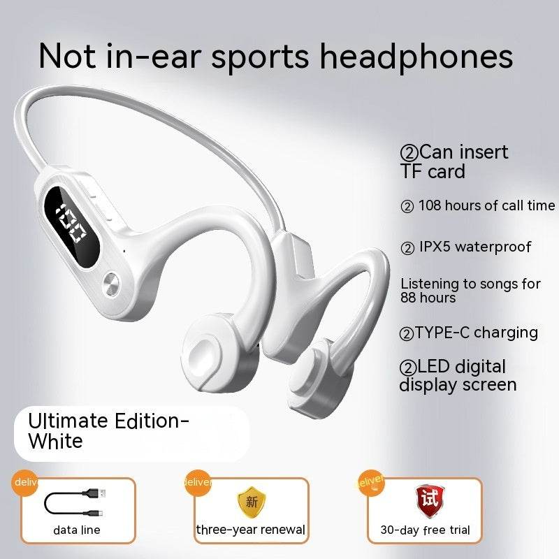 Wireless Ear Mounted Sports Long Range Earphones 