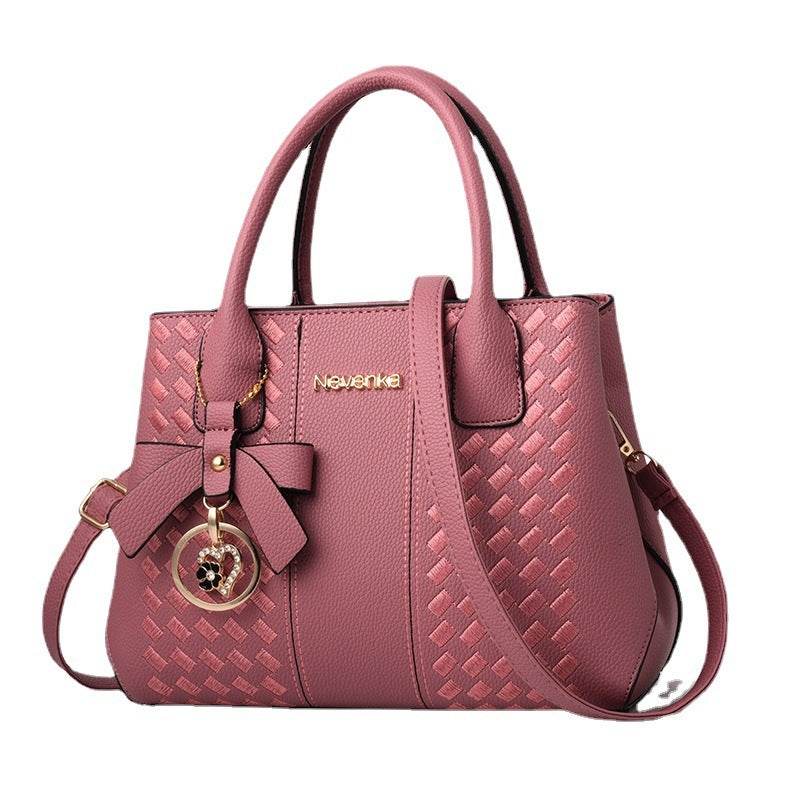 Affordable Luxury formal Handbag PU Leather Made. 