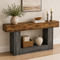 Rustic Farmhouse Console Table – 63” Entryway & Sofa Table