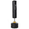 Soozier Freestanding Boxing Punch Bag Stand, Height Adjustable, with Fillable Base, Absorption Springs, Suction Cups