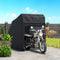 Outsunny Motorcycle Shelter, Waterproof Motorcycle Cover Tent with 2 Mesh Windows, UV Protected & Dustproof Bike Storage Shed