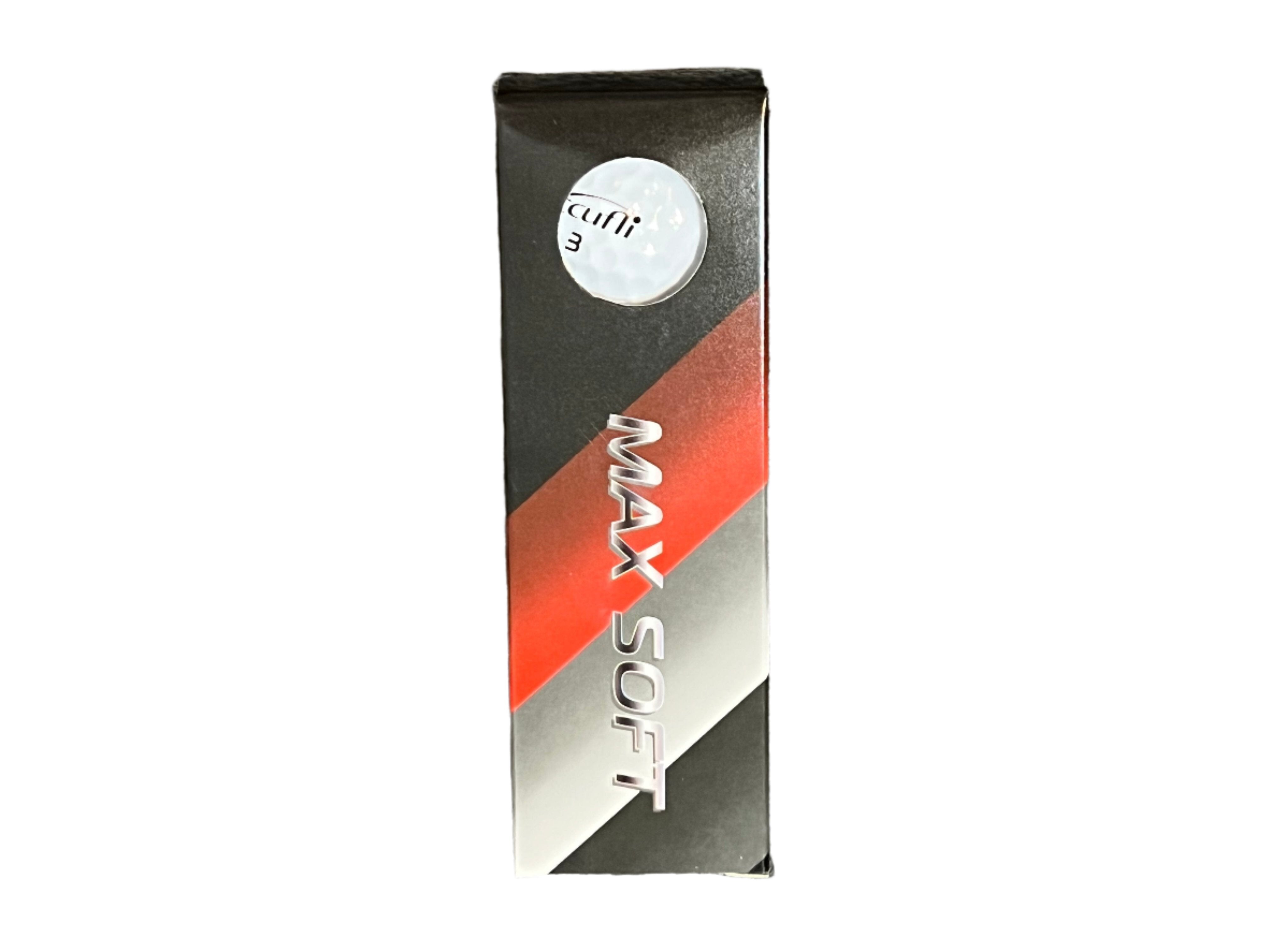 Accufli Max Soft Golf Balls White 