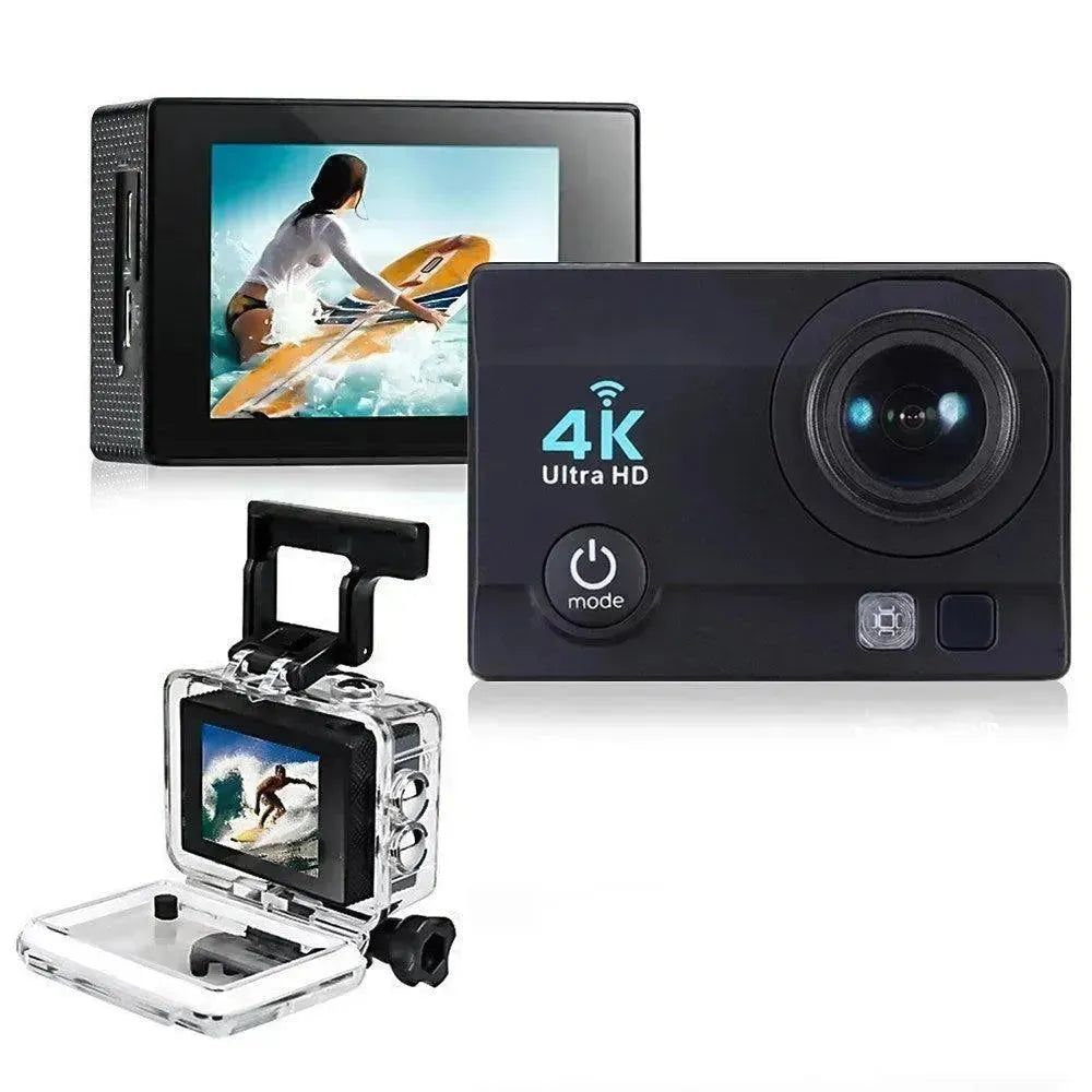 Action camera 4K & wireless WIFI - 2" LCD 