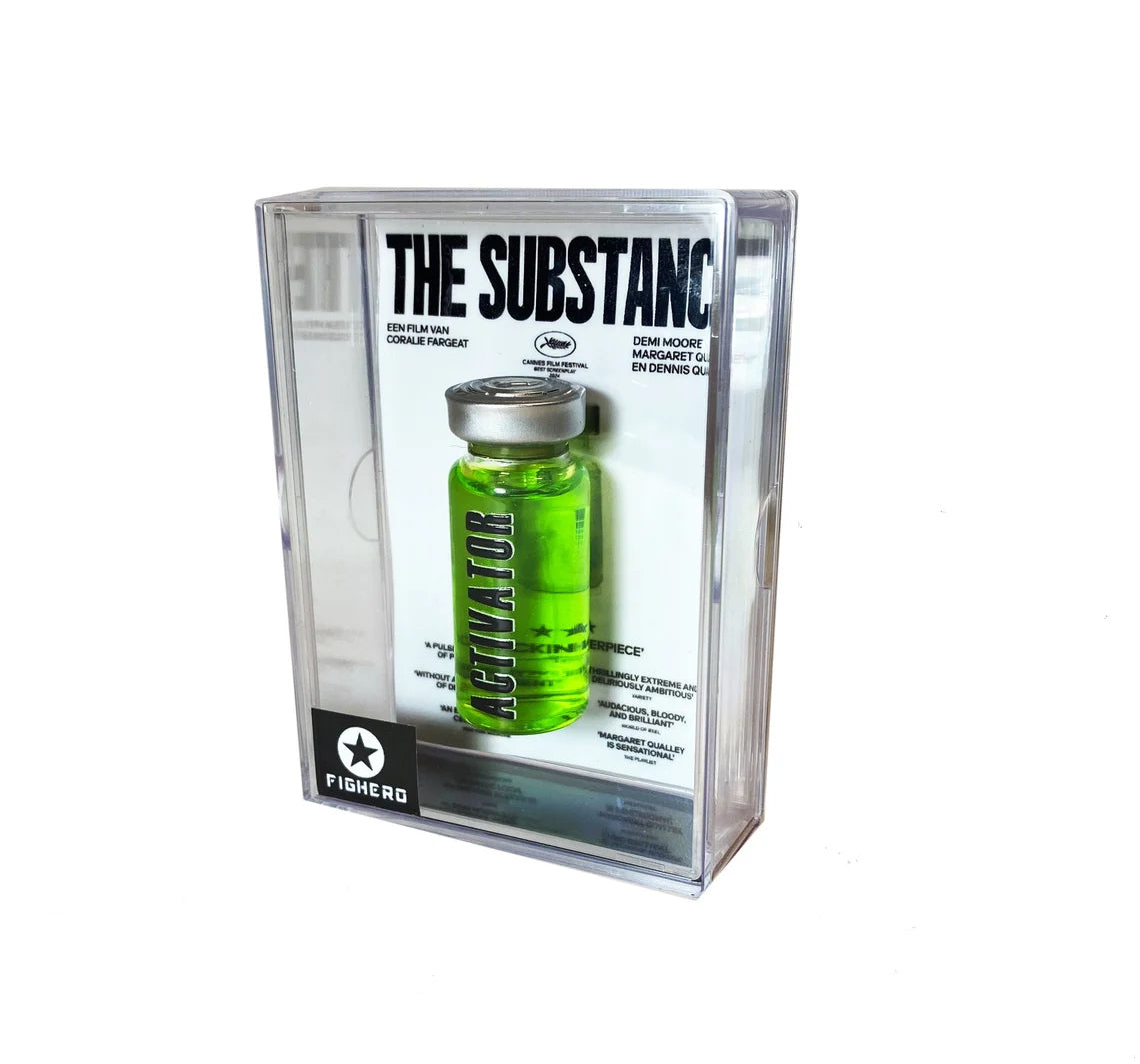 The Substance Activator Serum Vial Bottle with Display Collectable Box Movie Prop 
