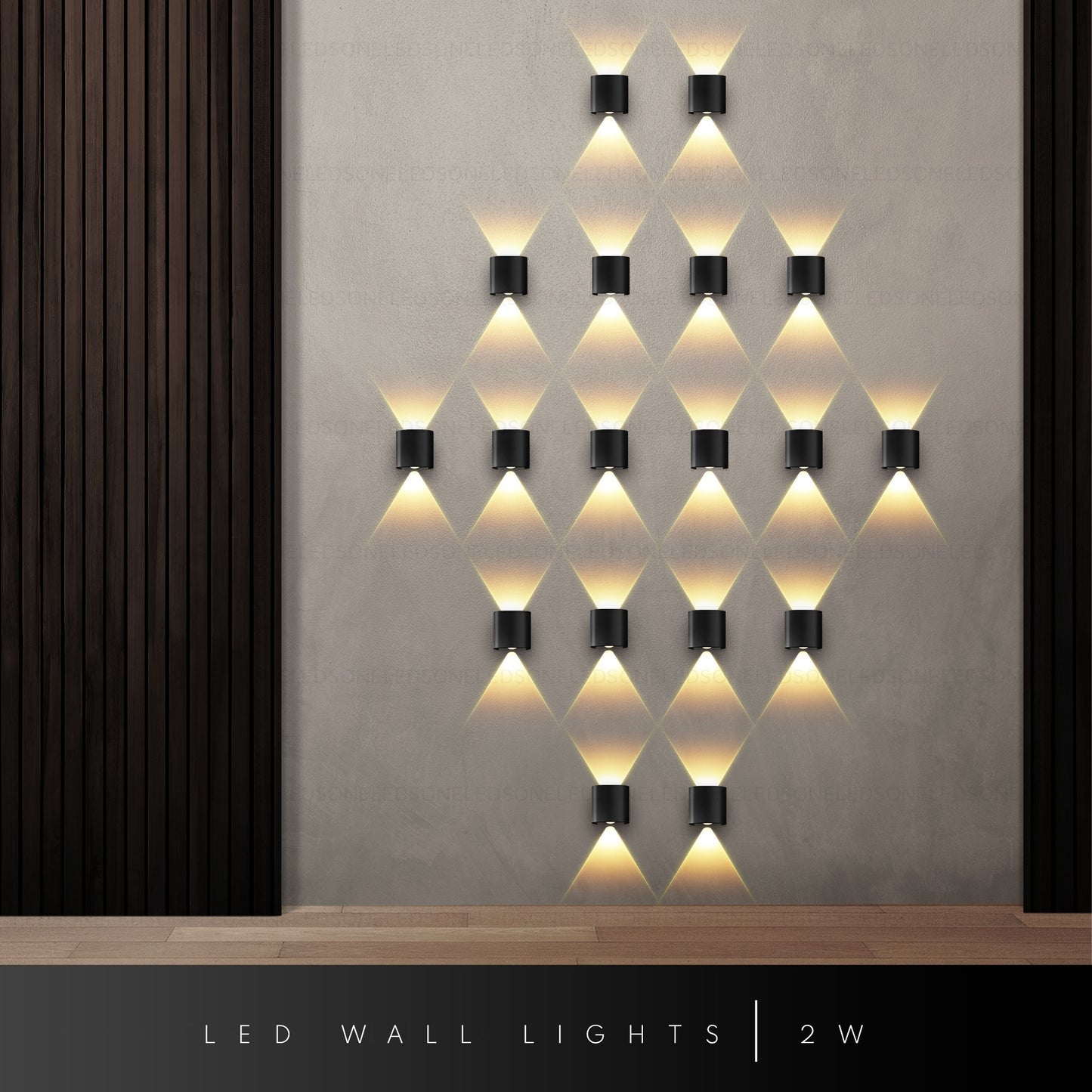 Modern Up-Down Waterproof Wall Lamp~1577