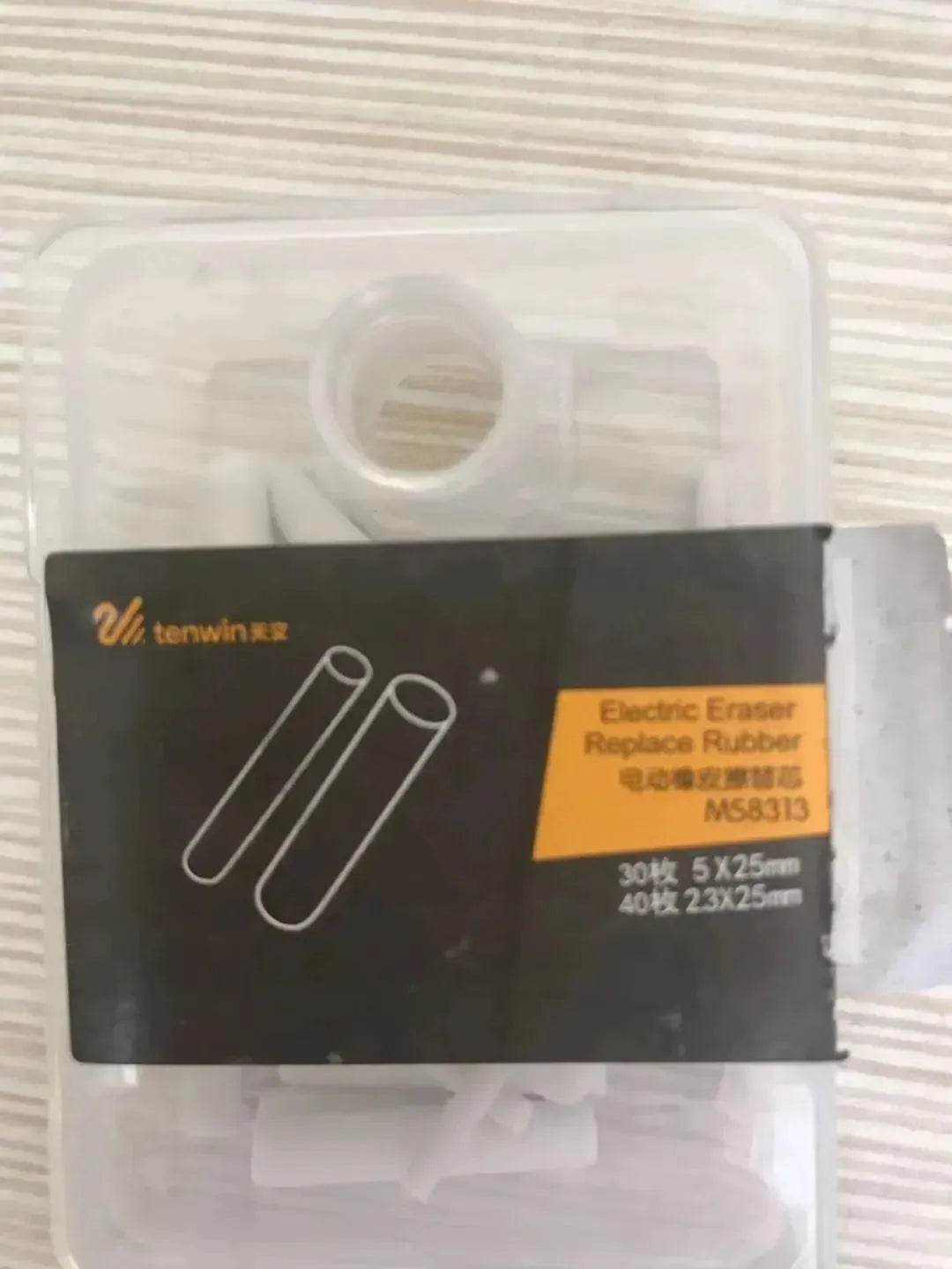 Automatic rotary eraser refill 