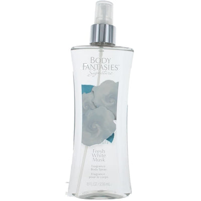 Fresh White Musk by Body Fantasies, 8 oz Fragrance Body Spray for Women - Free Shipping 