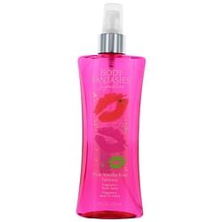 Pink Vanilla Kiss Fantasy by Body Fantasies, 8 oz Fragrance Body Spray for Women - Free Shipping 