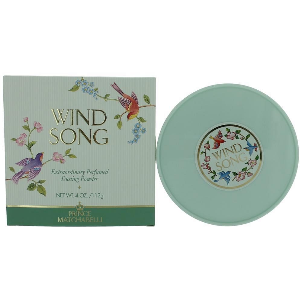 Wind Song by Prince Matchabelli, 4 oz Extraordinary Perfumed Dusting Powder for Women - Free Shipping