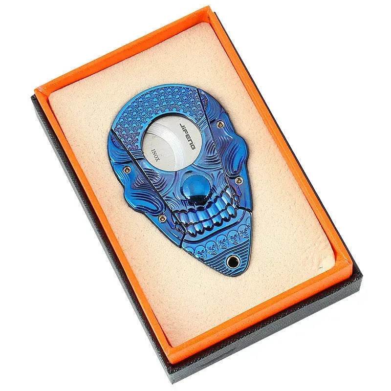 Stylish And Simple Stainless Steel Sharp Gothic  Cigar Cutter 