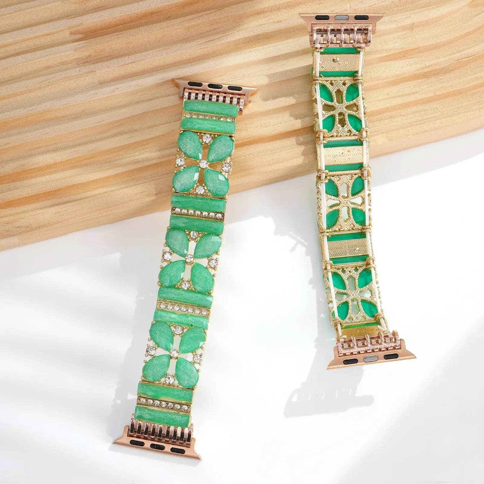 Strap Green Jewelry Watch Band Bracelet women 