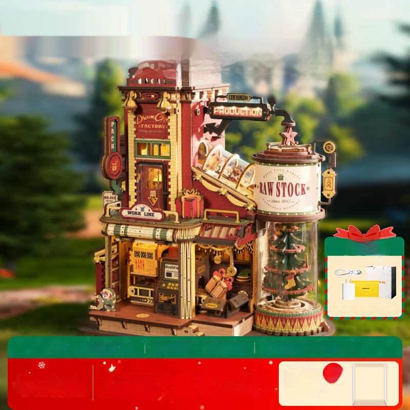 3D Puzzle Wooden Assembly Block Toy 