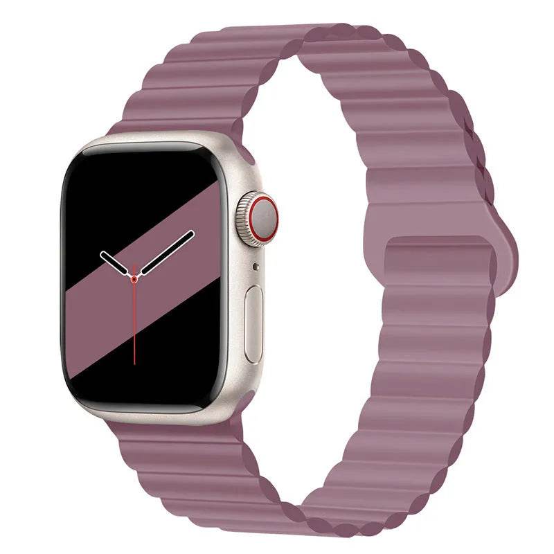 Band Silicone Magnetic Watch Strap 