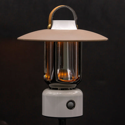 L-99 LED Mini Camping Lantern IPX4, Type-C Rechargeable Lamp, 5 Modes, Emergency Flashlight, Decoration, Outdoor Portable Light HYUGA (White) 