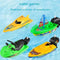 Baby Color Cognition Yacht Speedboat Sailing Motor Boat Summer Water Bath Toys