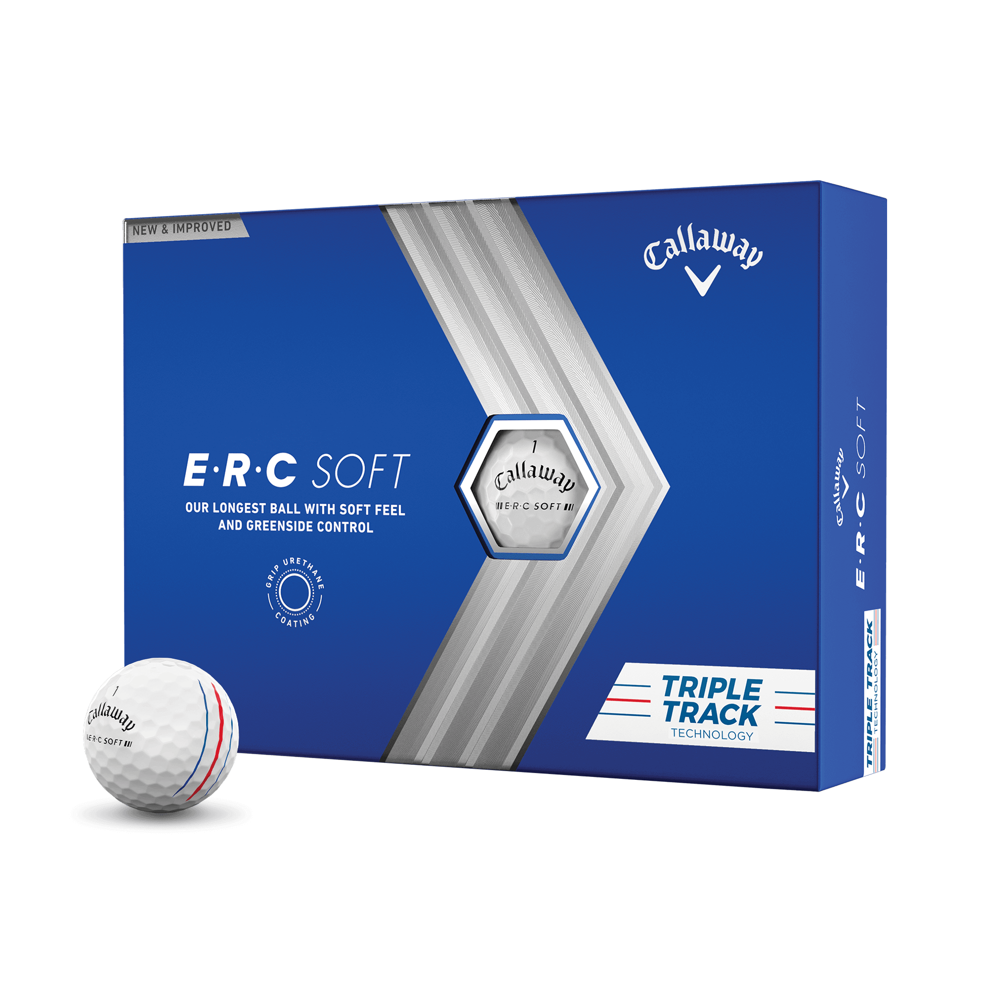 ERC Soft REVA (White Triple Track) 