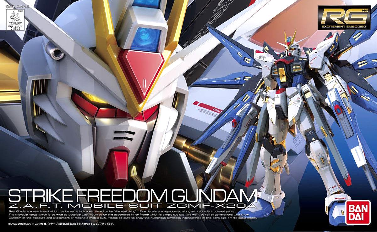 RG 1/144 Strike Freedom Gundam 