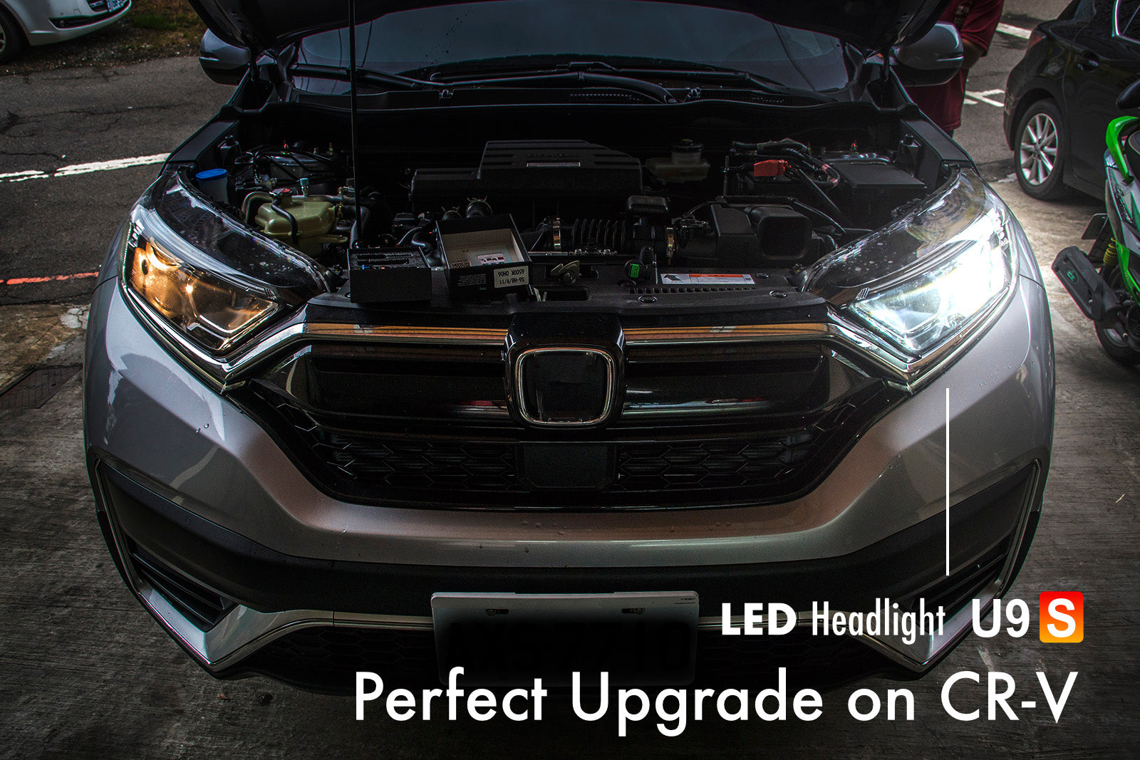 2017-2021 Honda CR-V LED Whole Replacement Package (High Low Beam Headlight, Fog Light, Dome Light, Back Up Light ,Trunk, Map, Vanity Mirror Light) 