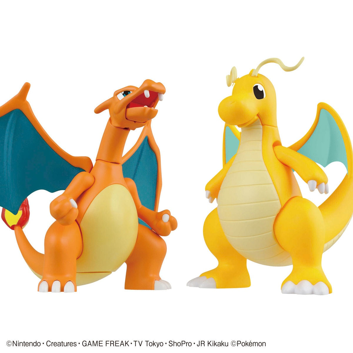 Pokémon Model Kit Charizard & Dragonite 