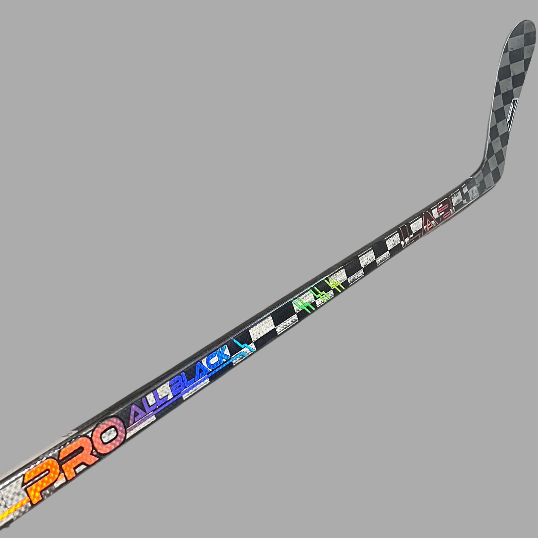 Senior  Pro All Black V2 Hockey Stick - Senior