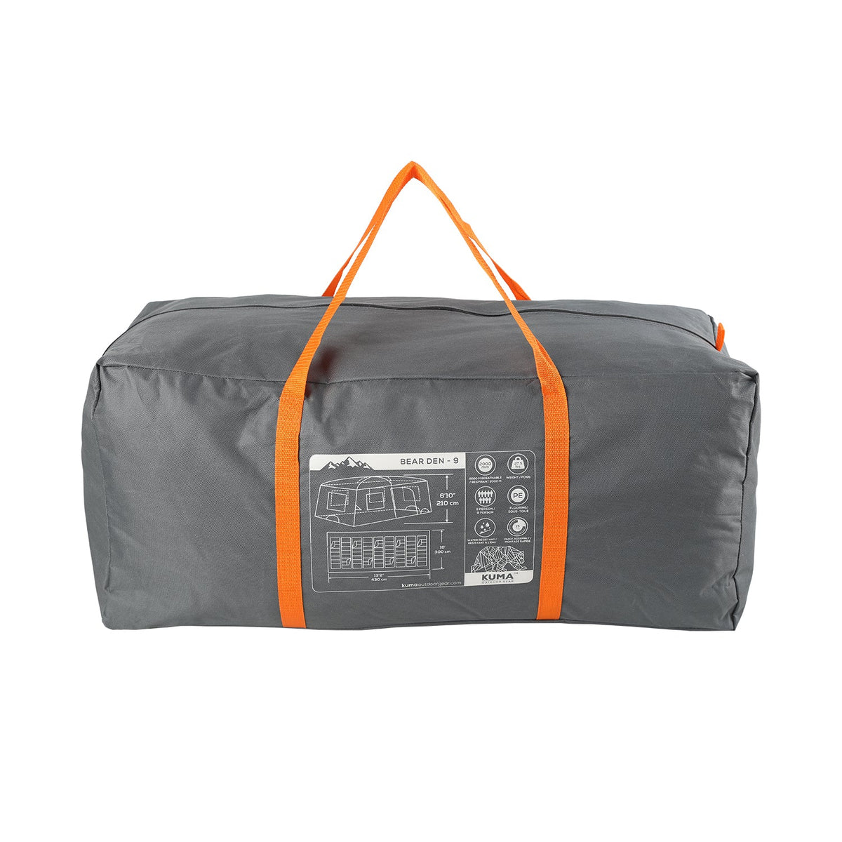 Kuma Outdoor Gear Bear Den 9 Cabin Tent
