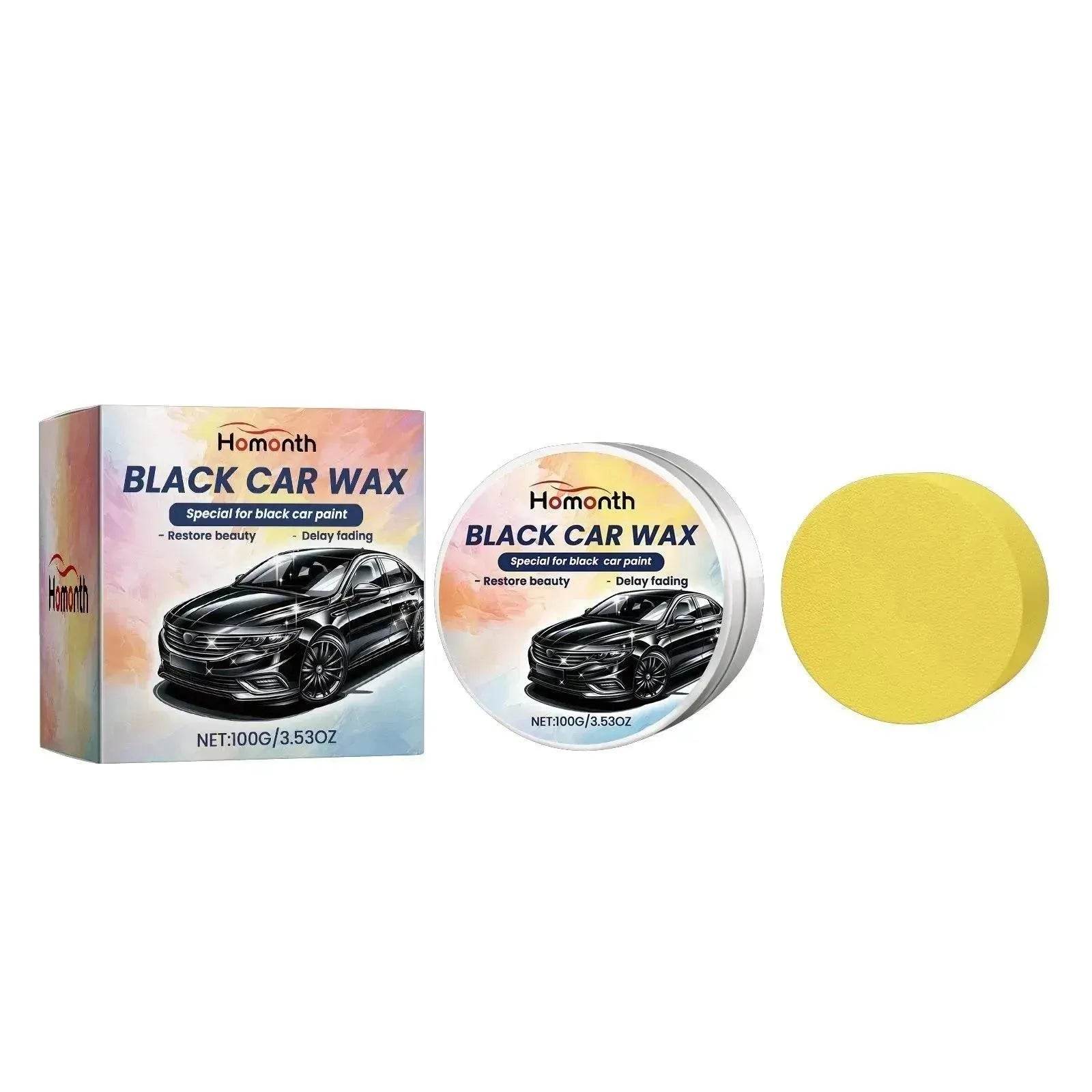 Best and Optimum Homonth White and Black Car Wax 