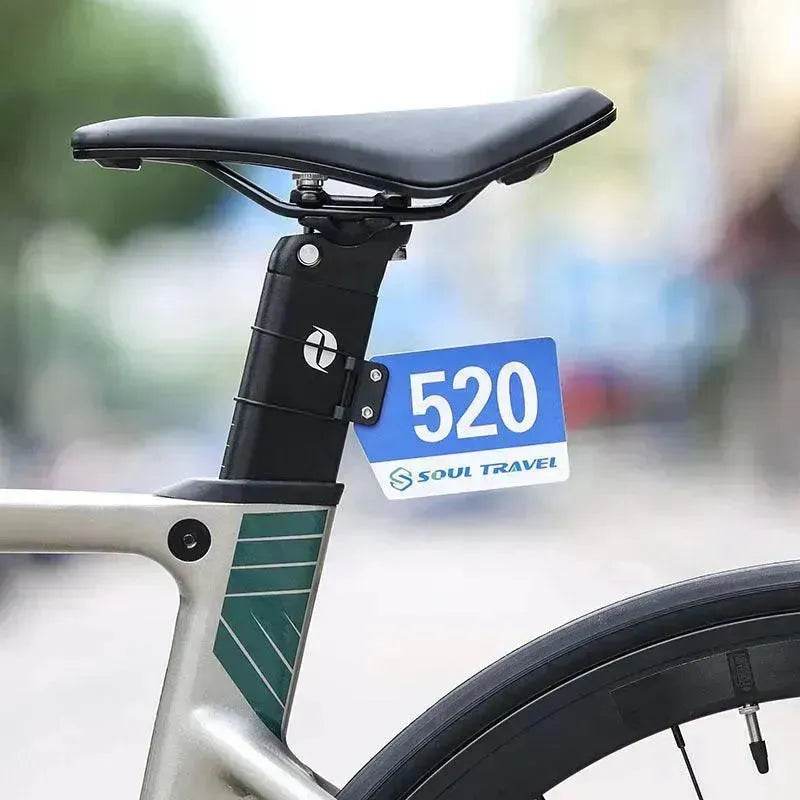 Bicycle Bike Cycling Competition Plate Number 