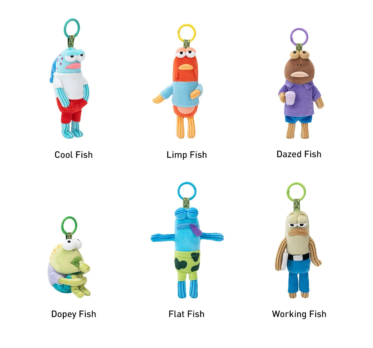 Bikini Bottom Buddies Whimsical Series Plush Figure (Blind Box) 