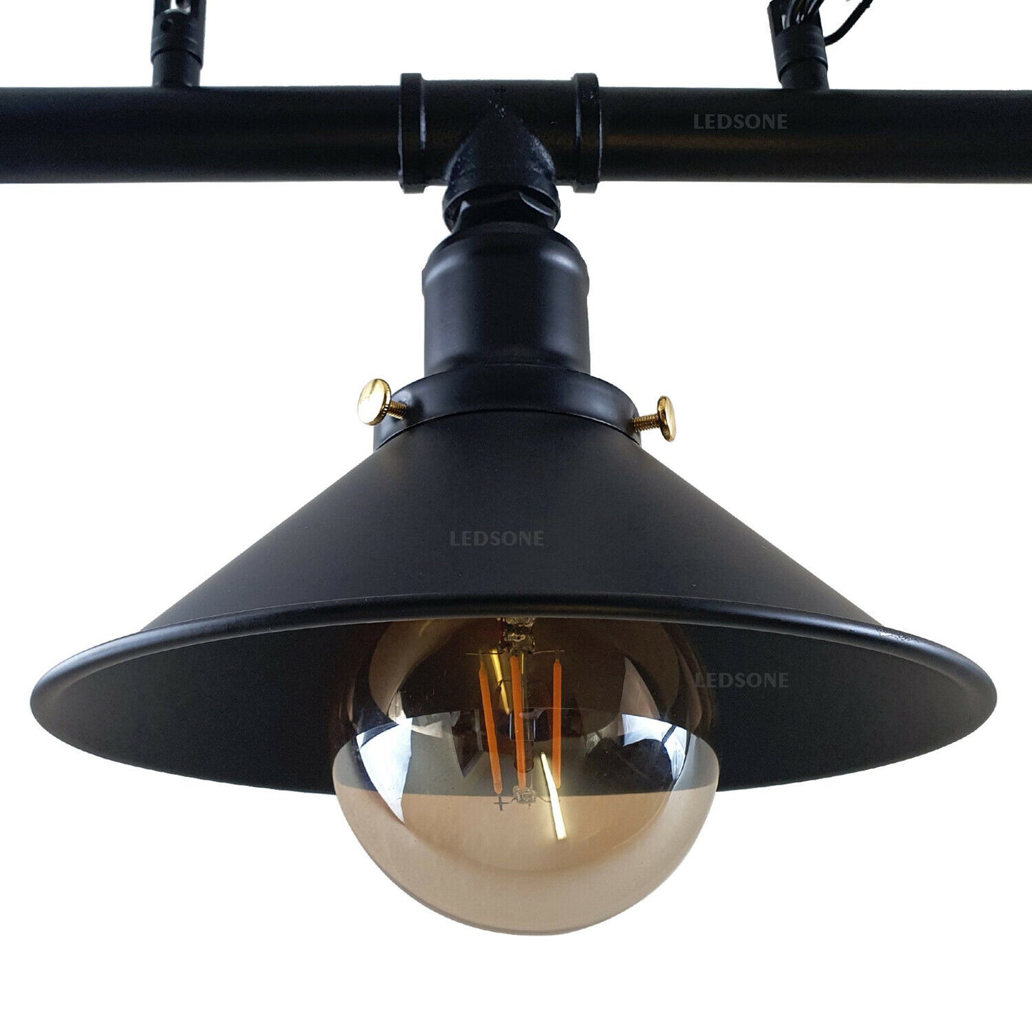 Industrial 3-way Ceiling Pipe Pendant Lights~1159