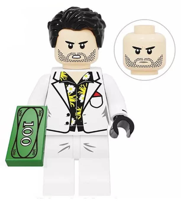 Minifigure - DC - Black Mask 