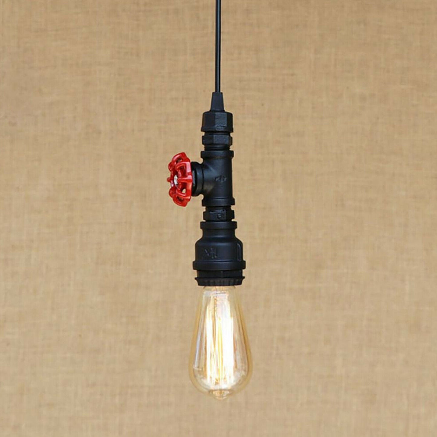 Industrial Steampunk Water Pipe Pendant Light~1162