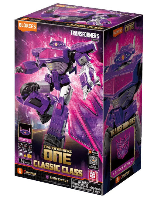 Blokees Transformers Classic Class - 18 Transformers One Shockwave 