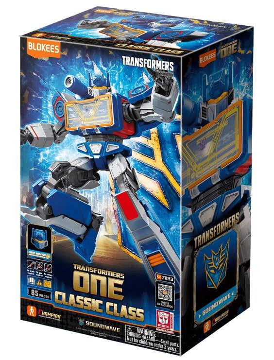 Blokees Transformers Classic Class - 17 Transformers One Soundwave 
