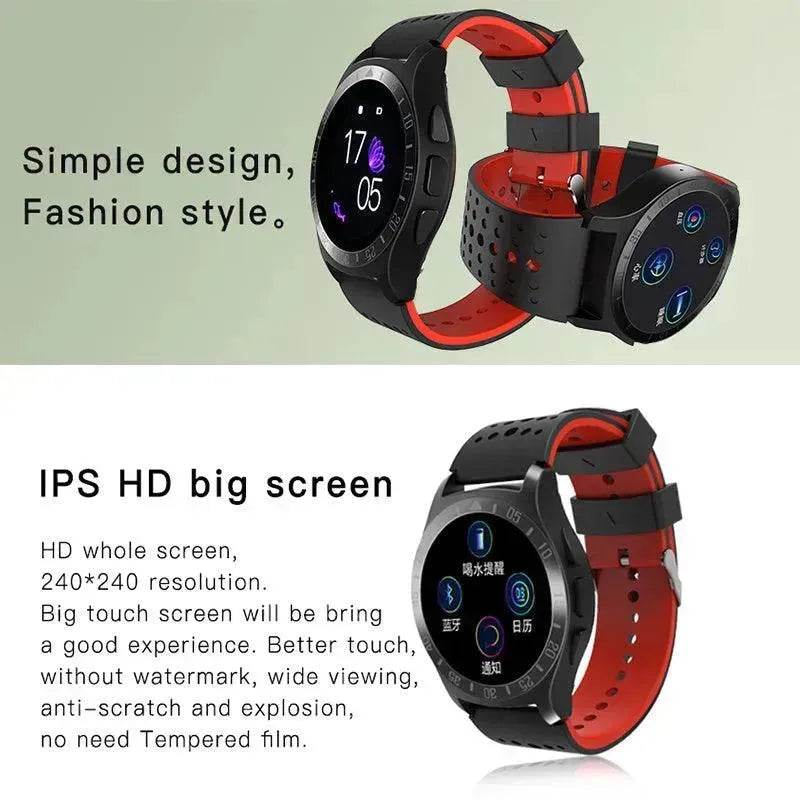 Bluetooth Heart Rate Heartbeat Step Watch 
