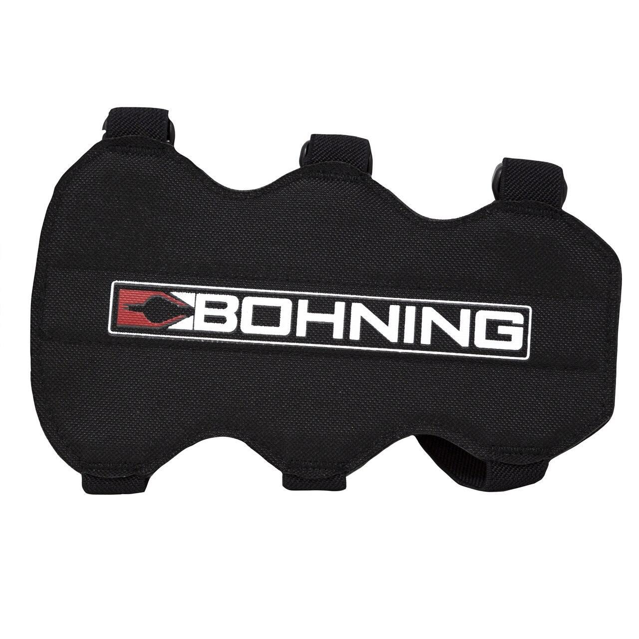 Bohning Archery 3 Strap Armguard - Black 