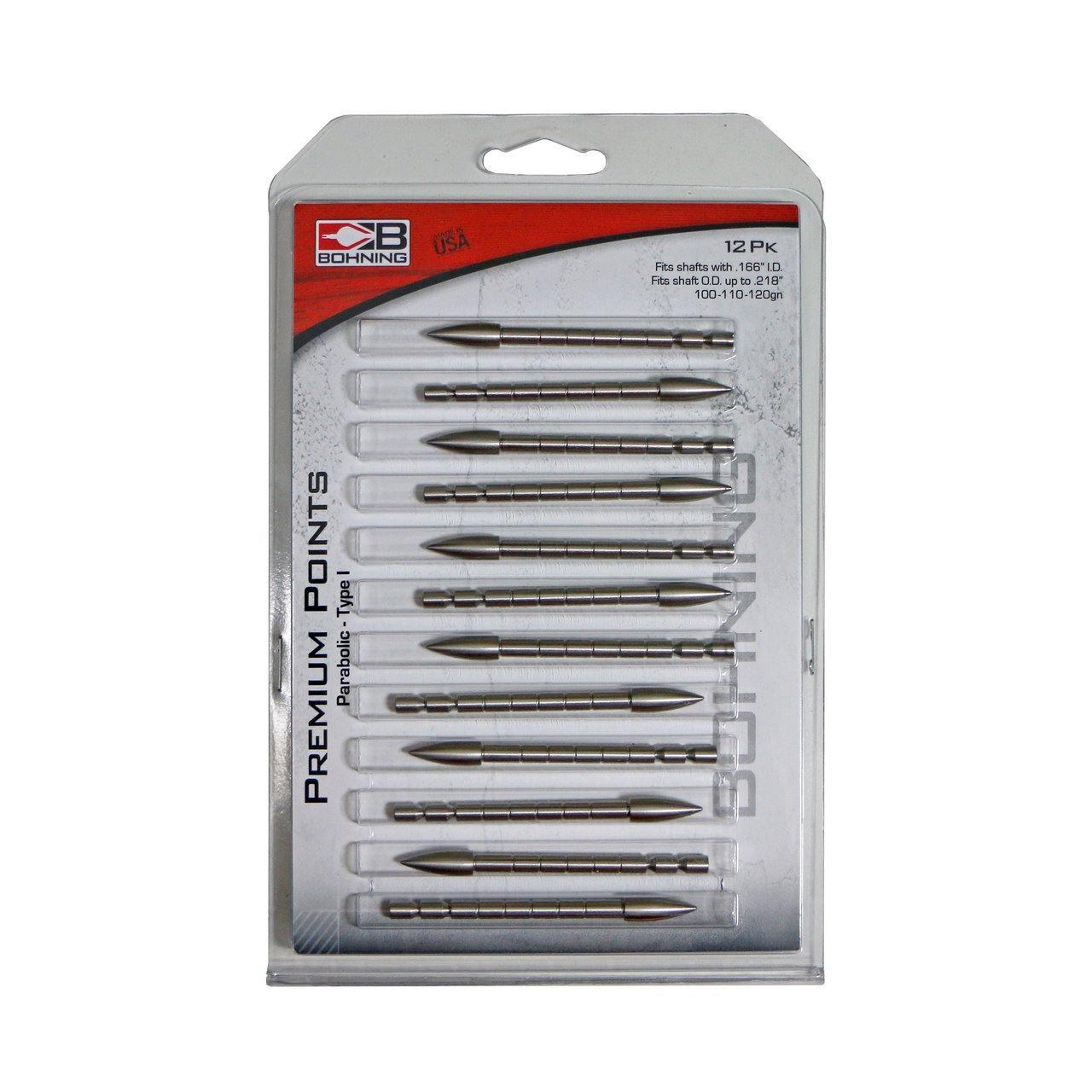 Bohning Archery Parabolic Break-off Points ID .166" - 12 Pack 