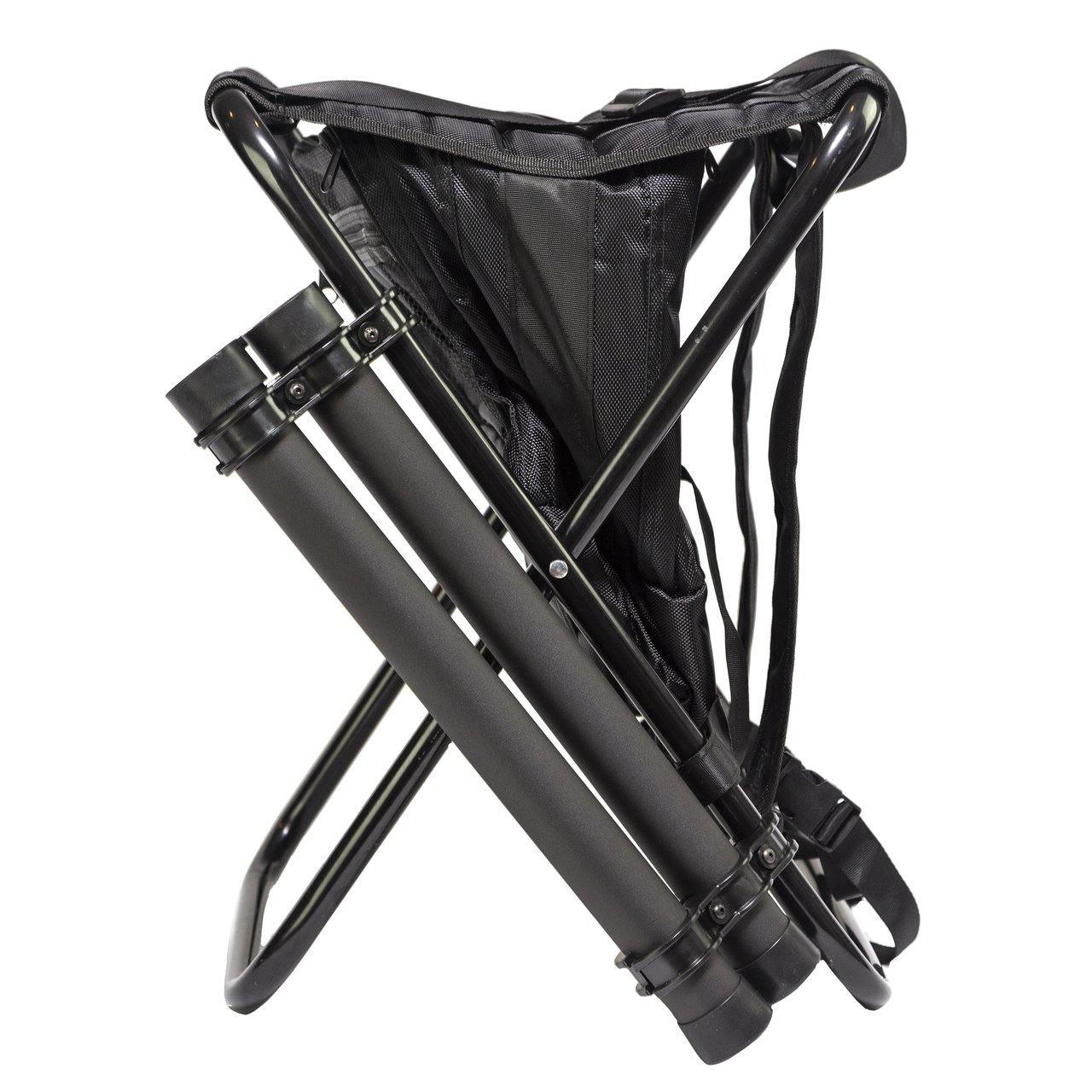 Bohning Archery Shooter Stool With Arrow Tubes/Umbrella Holder 