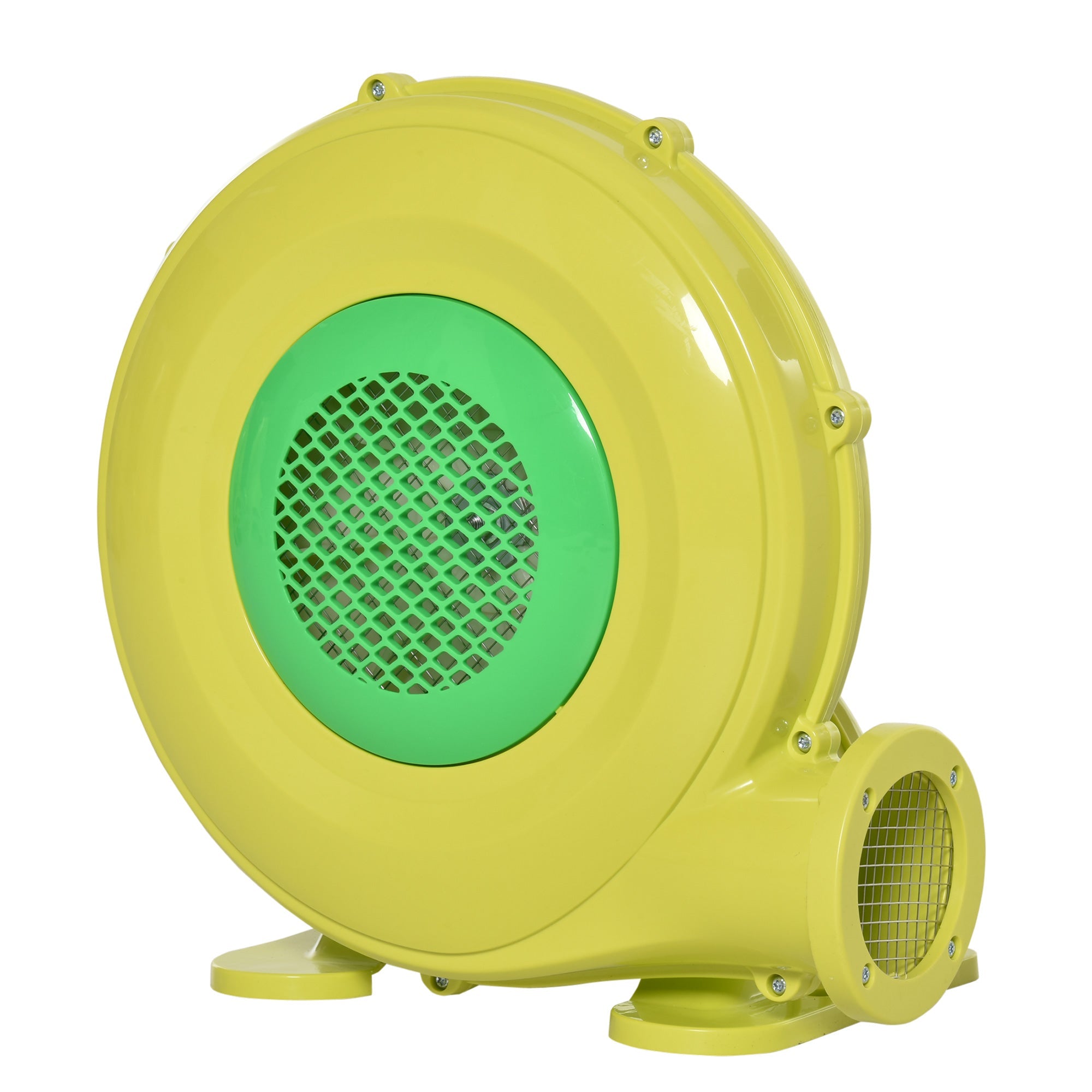 Outsunny Compact Inflation: Electric Air Blower 450W Energy Efficient Pump for Outdoor Inflatable Bounce Houses 