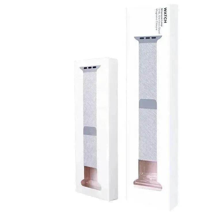 Braided Elastic Single-ring Smart Watchband Box iWatch Strap suitable Apple Smart Watch 