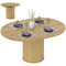 Extendable Kitchen Table for 6-8, 43.5