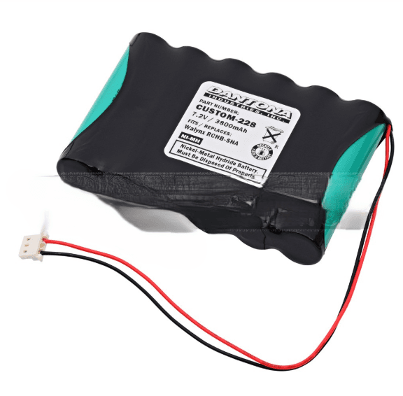 Honeywell LYNXRCHKIT-SHA Lynx Emergency Lighting8,7.2V 3800mAh NiMH Replacement Battery for 