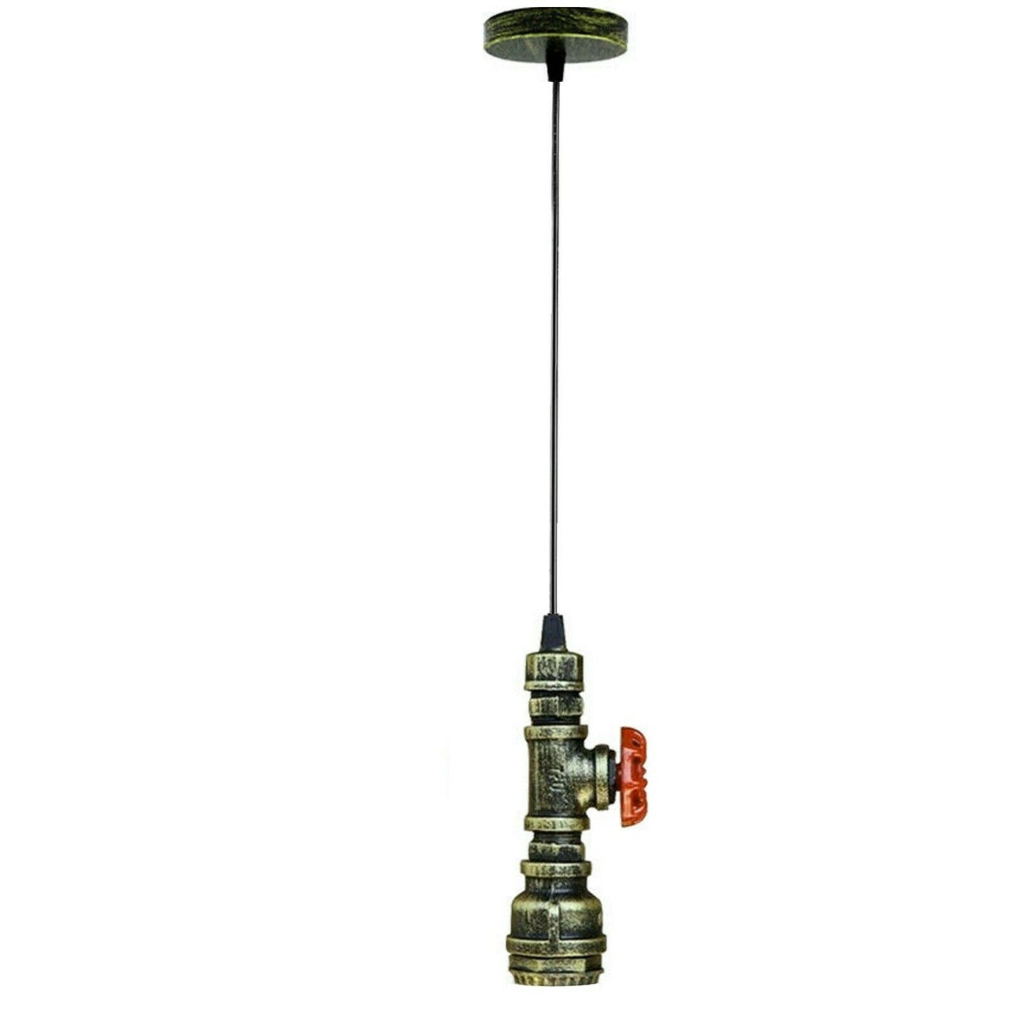 Industrial Steampunk Water Pipe Pendant Light~1162