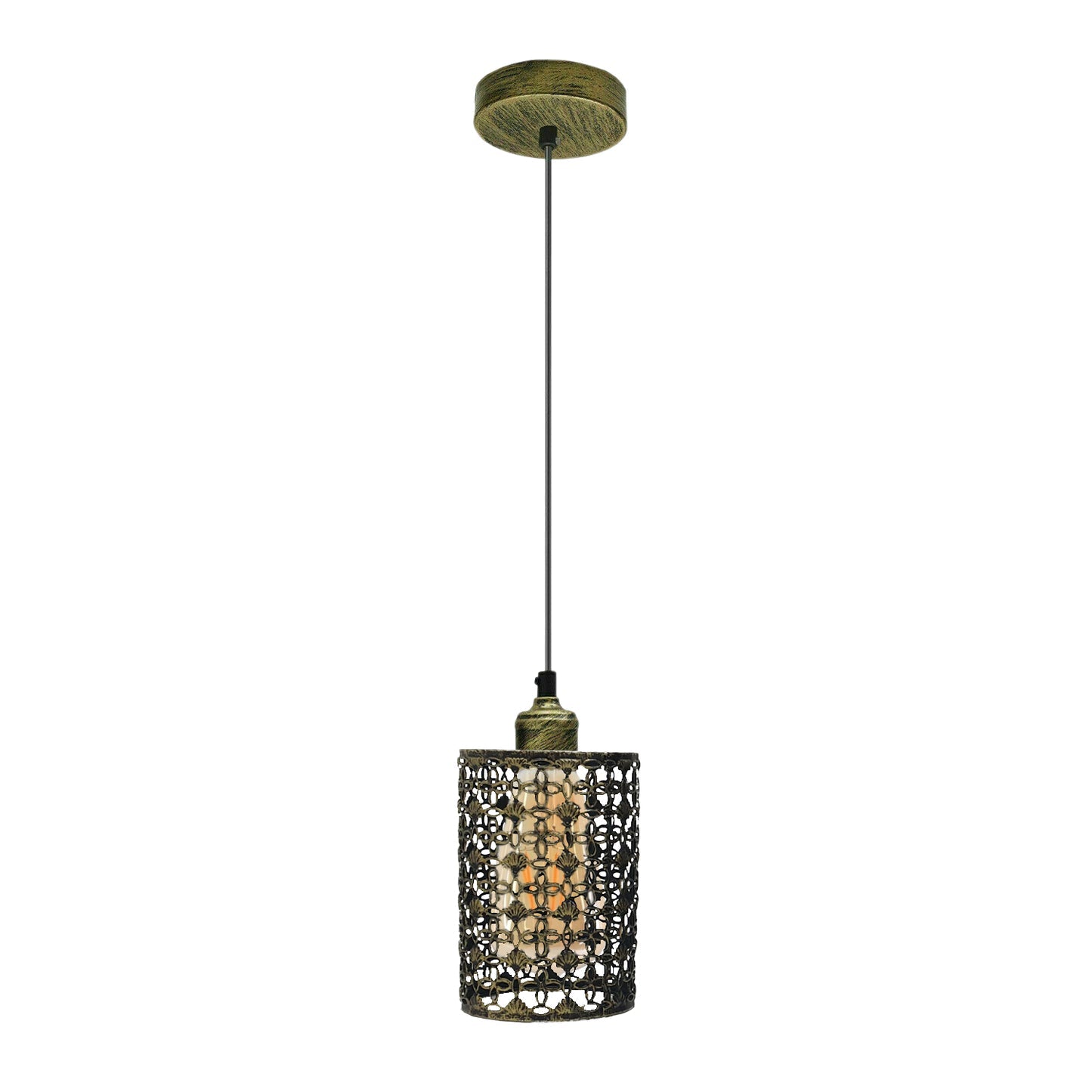 Modern cylinder cage ceiling pendant Lamp Shades~1150