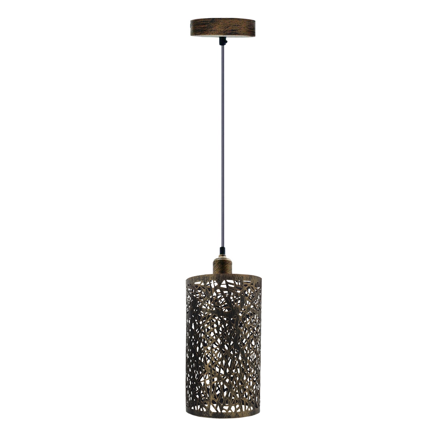 Hanging Wire Cage Pendant Light Fixture~1153