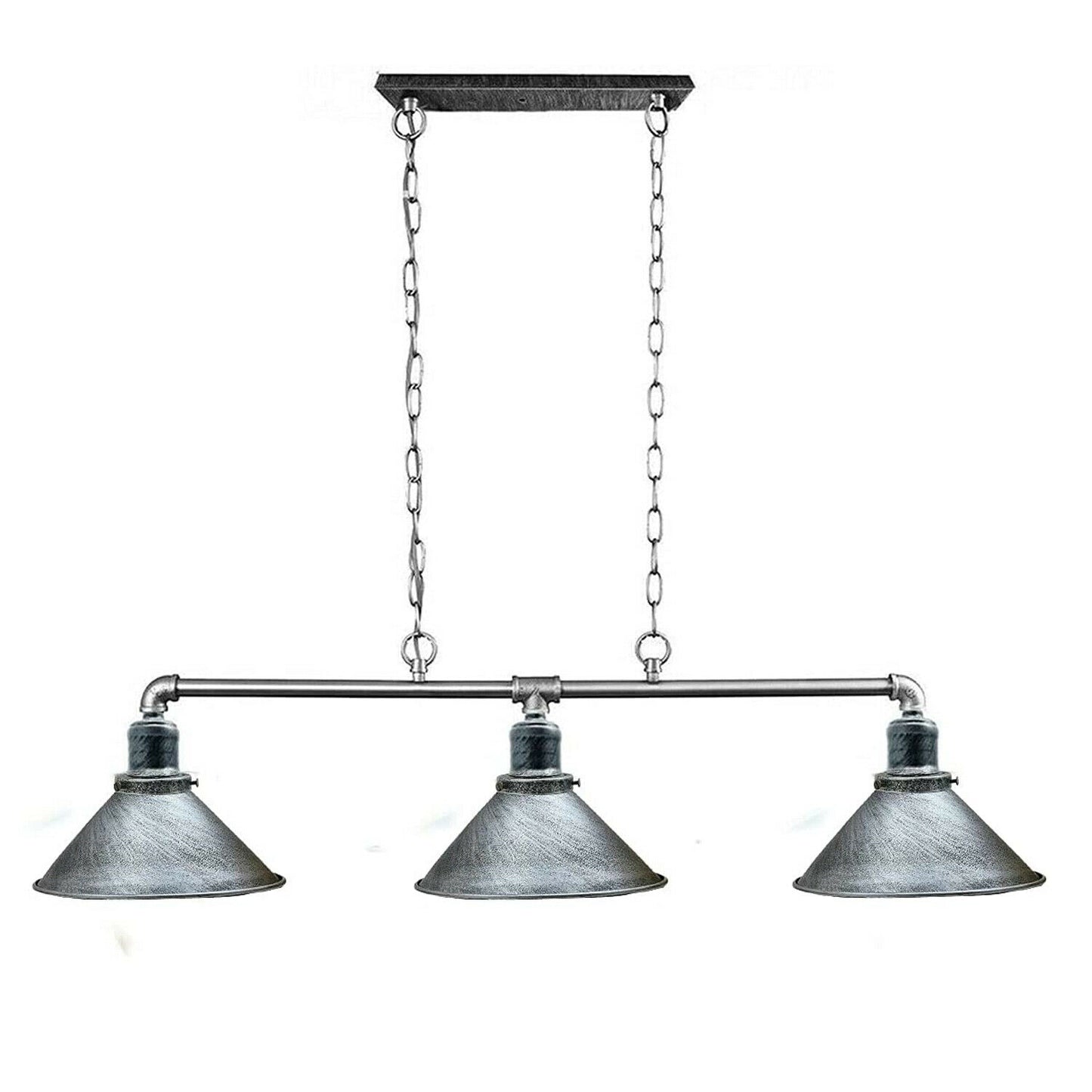 Industrial 3-way Ceiling Pipe Pendant Lights~1159