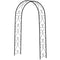 Steel Garden Arch, 7.5' Garden Arbor Trellis for Climbing Plants, Roses, Wedding Arch for Outdoor Bridal Party, Ceremony