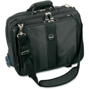 Kensington Contour Carrying Case (Roller) for 17" Notebook - Black, Gray